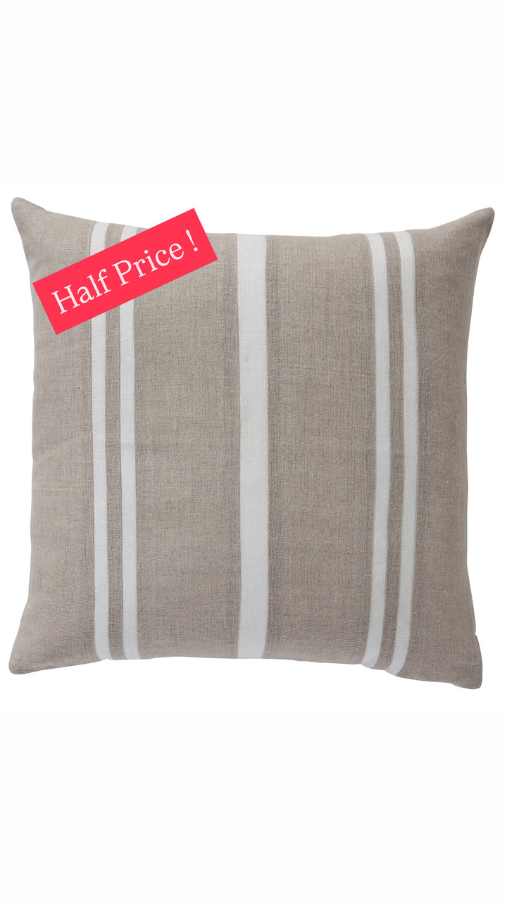 Linen Sausalito Sand Cushion