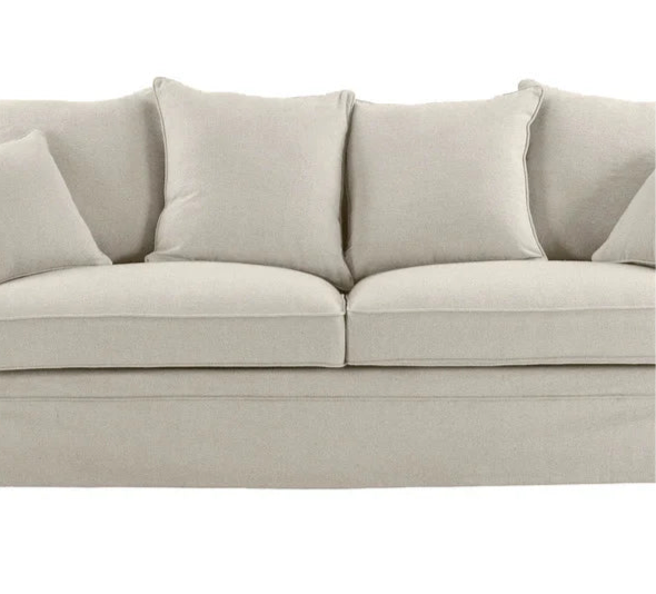 Ayla Hamptons 2 Seater Sofa Beige
