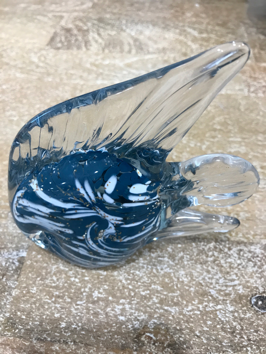 Tripoli Ink Gold Speckle Fish Narrow