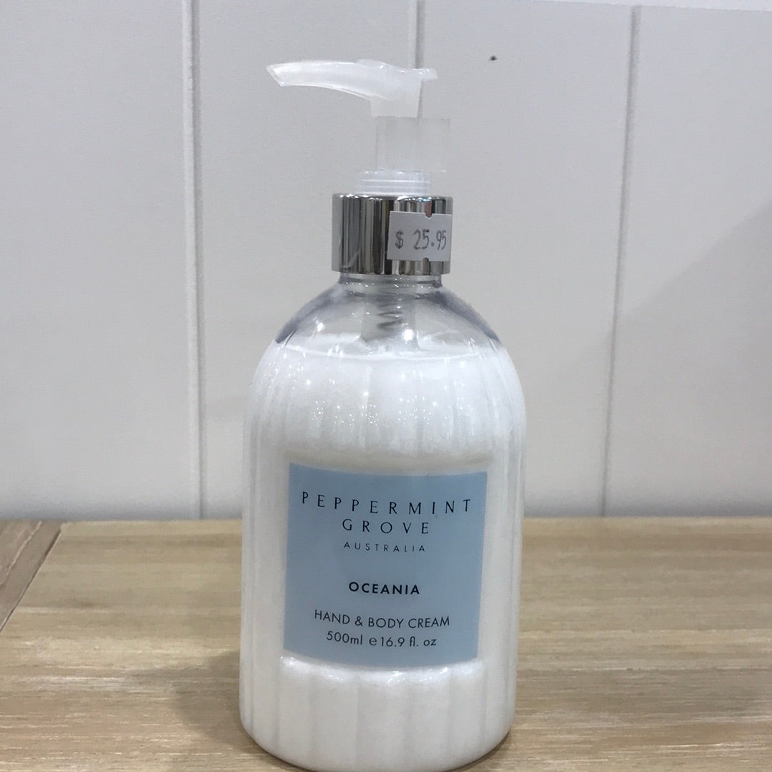 Oceania Hand & Body Cream