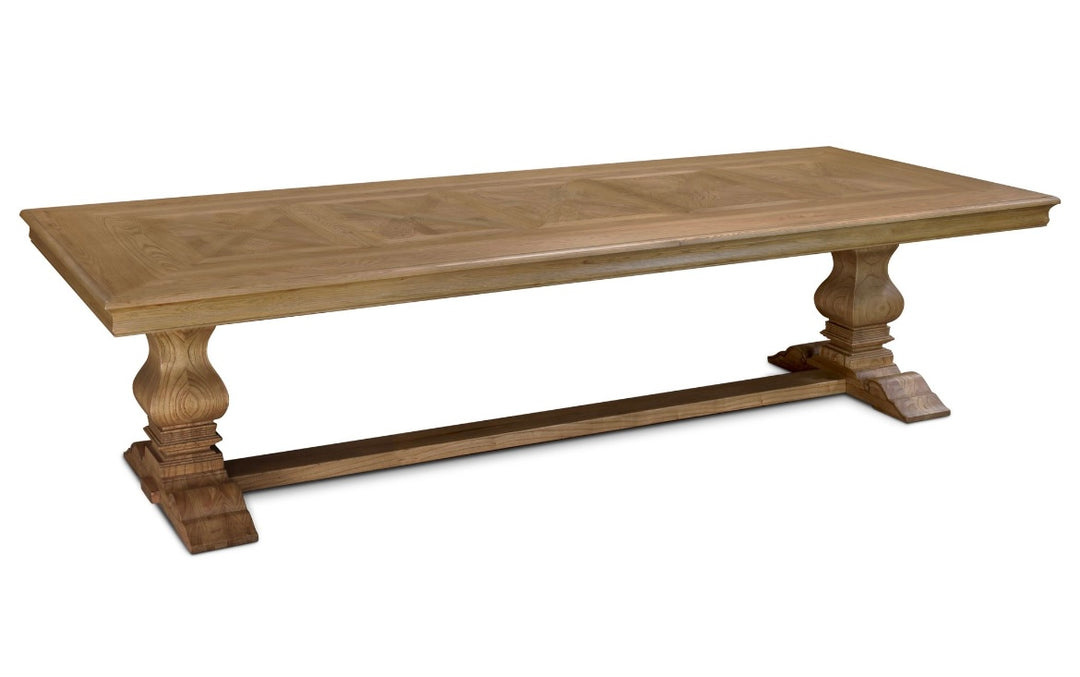 Stamford Oak Dining Table 250cm x 120cm Wide