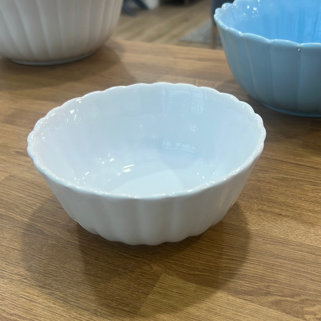 Bowl Belle Side White