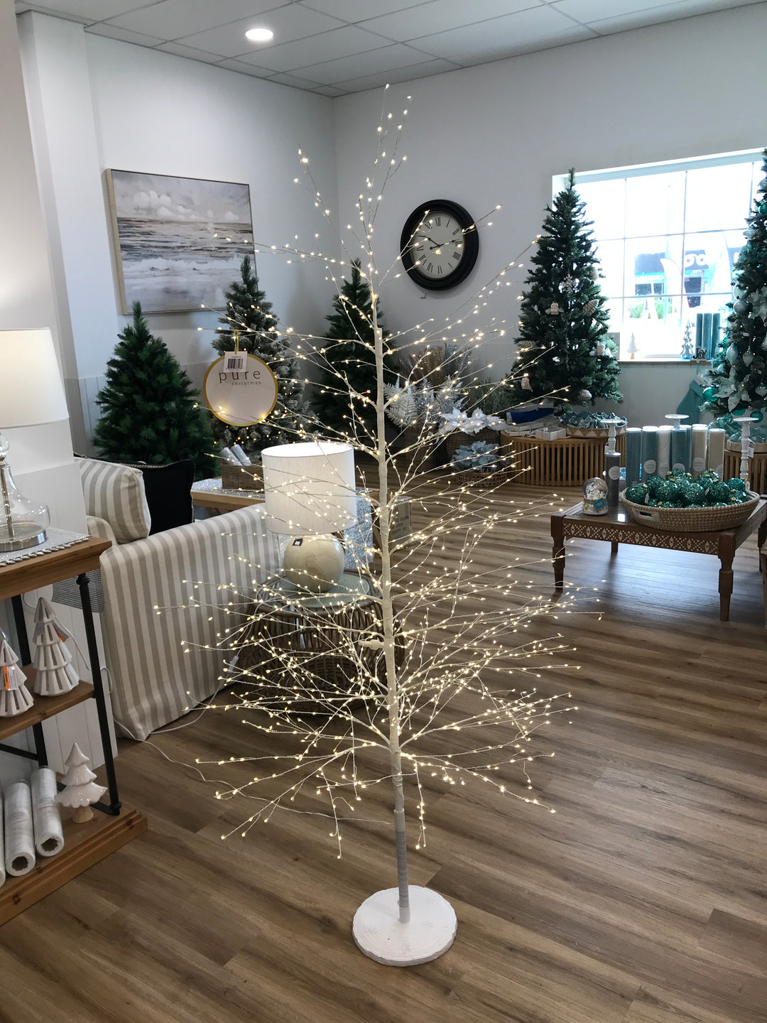 1000 LED Stockholm Christmas Tree White 150cm