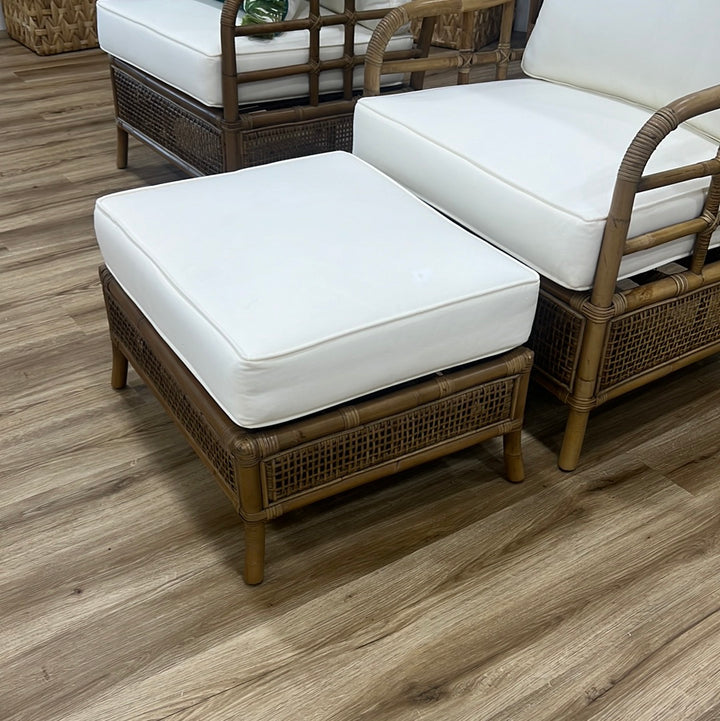 Palm Beach Rattan Footstool