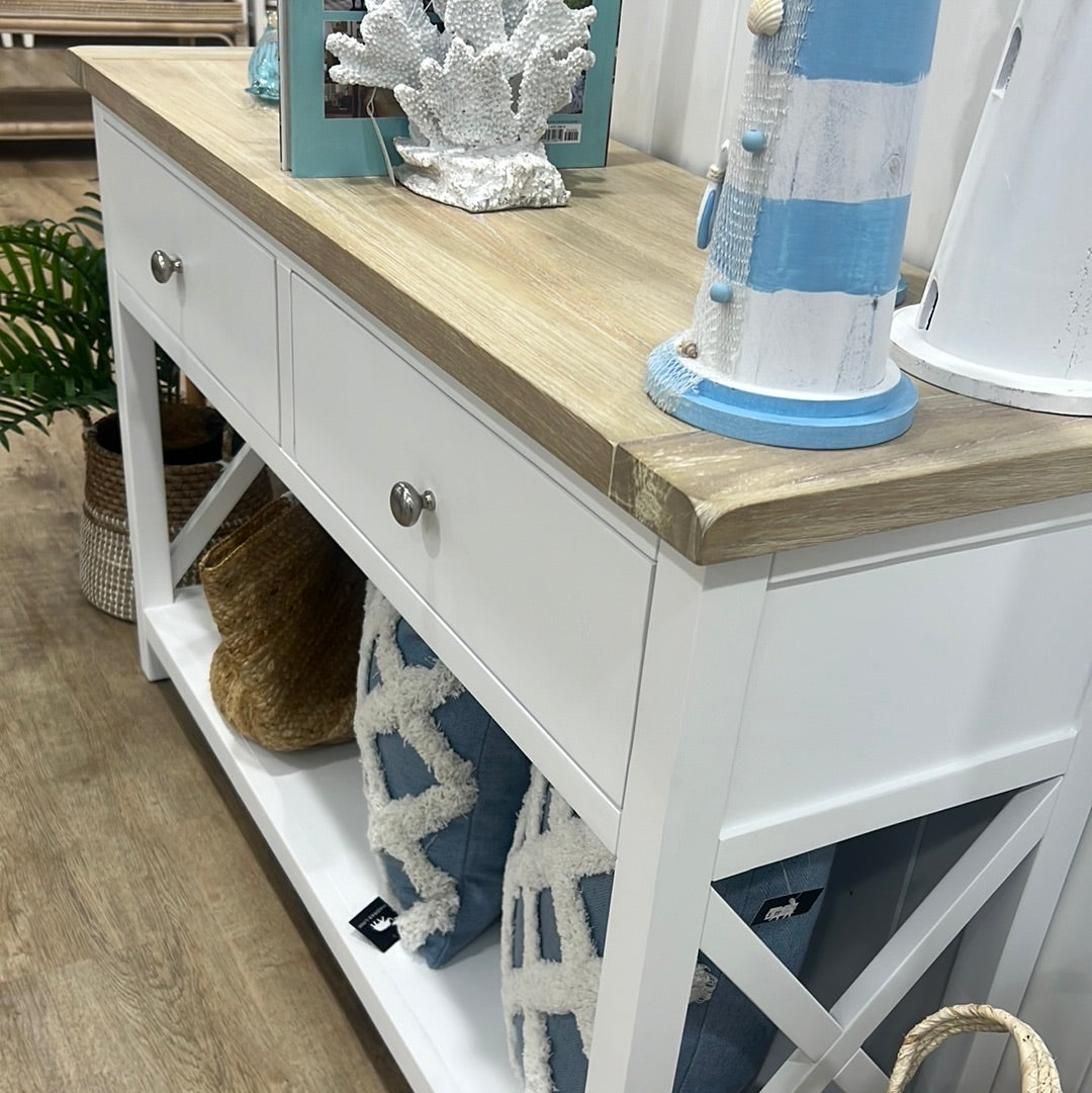 Laguna 2 drawer Console