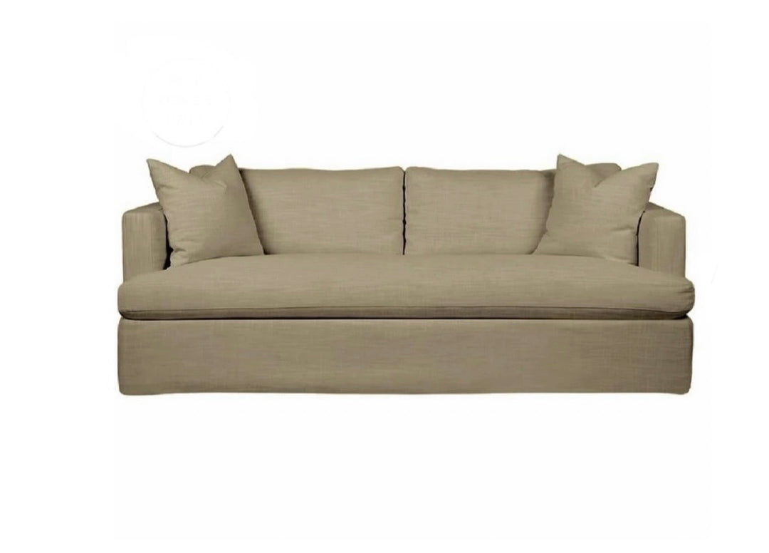 Manhattan 3 Seater Sofa Sage Linen