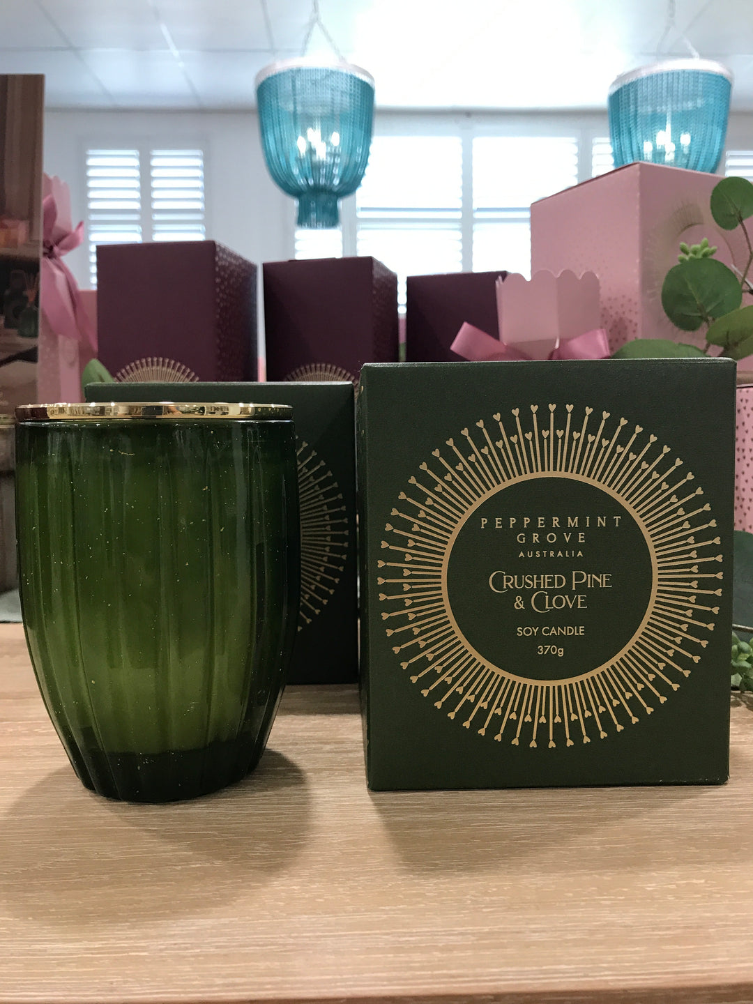 Large Candle- Crushed Pine and Clove