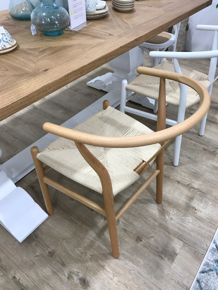 Wishbone Dining Chair Natural