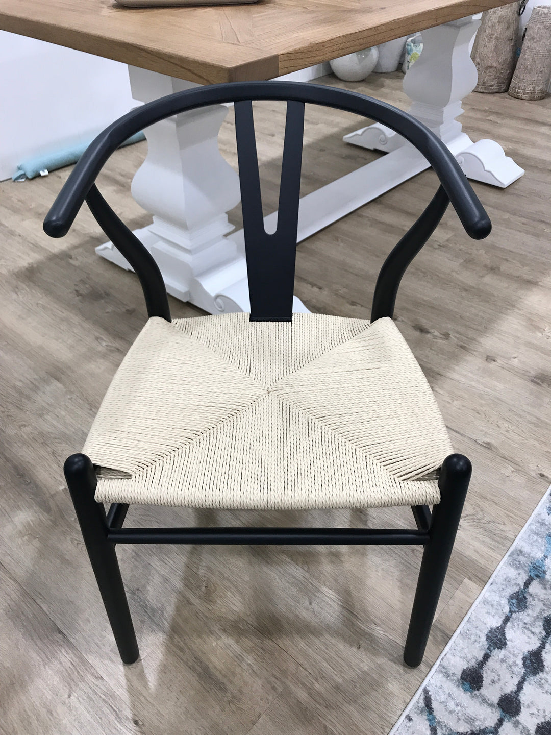 Wishbone Dining Chair Black