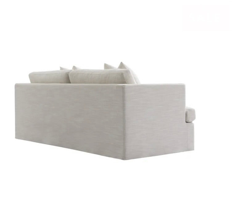 Manhattan 3 Seater Sofa Off White Linen