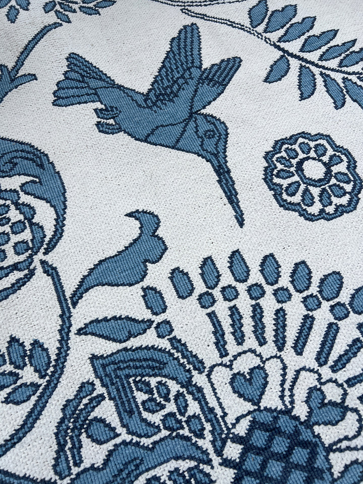 Outdoor Blue Bird Rug