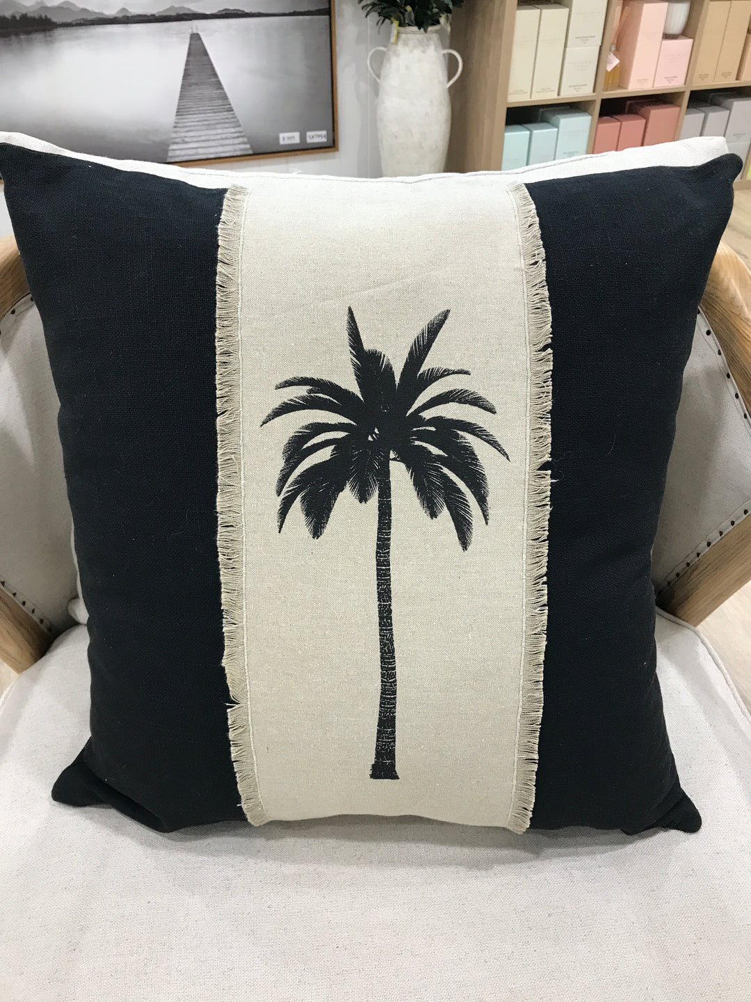Hamptons Montego Palm Cushion