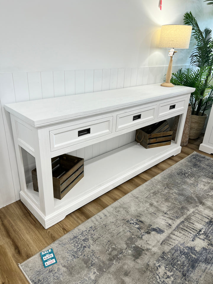 South Beach 3 Drawer Console