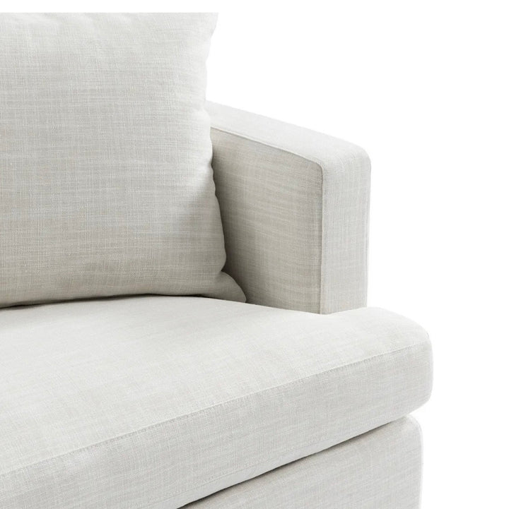 Manhattan 2 Seater Sofa Off White Linen