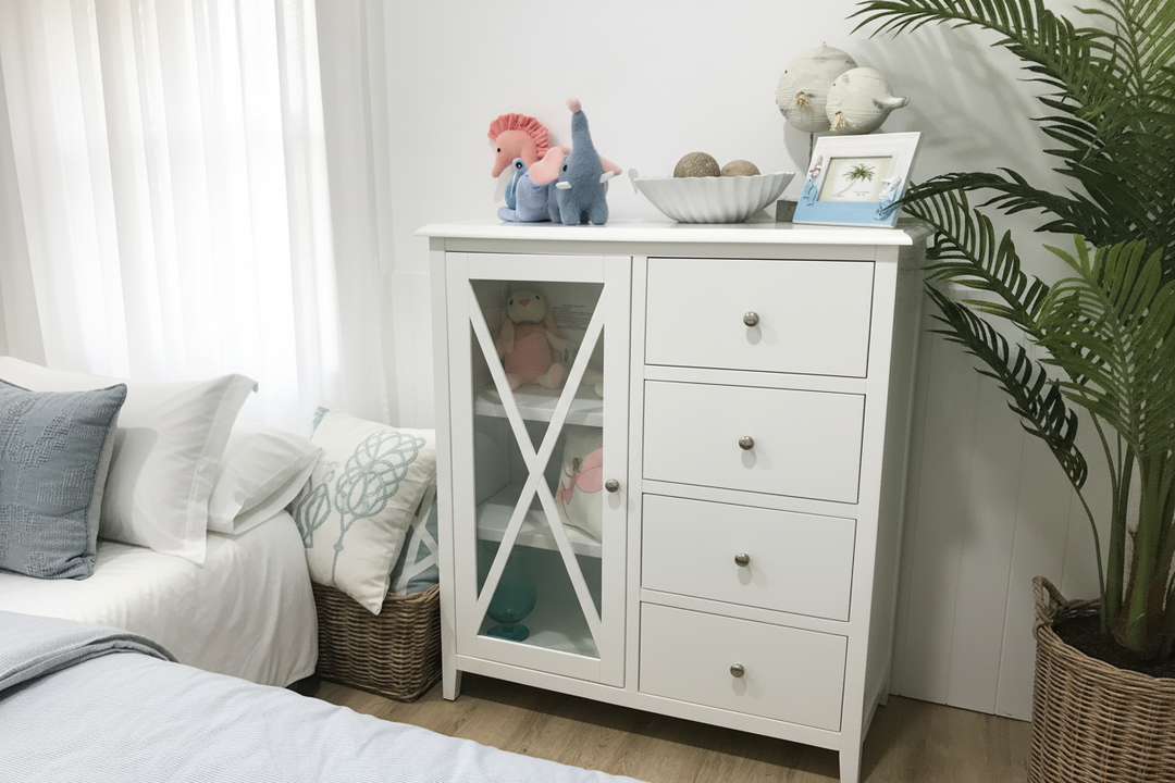 Hampton Tallboy with Glass Door
