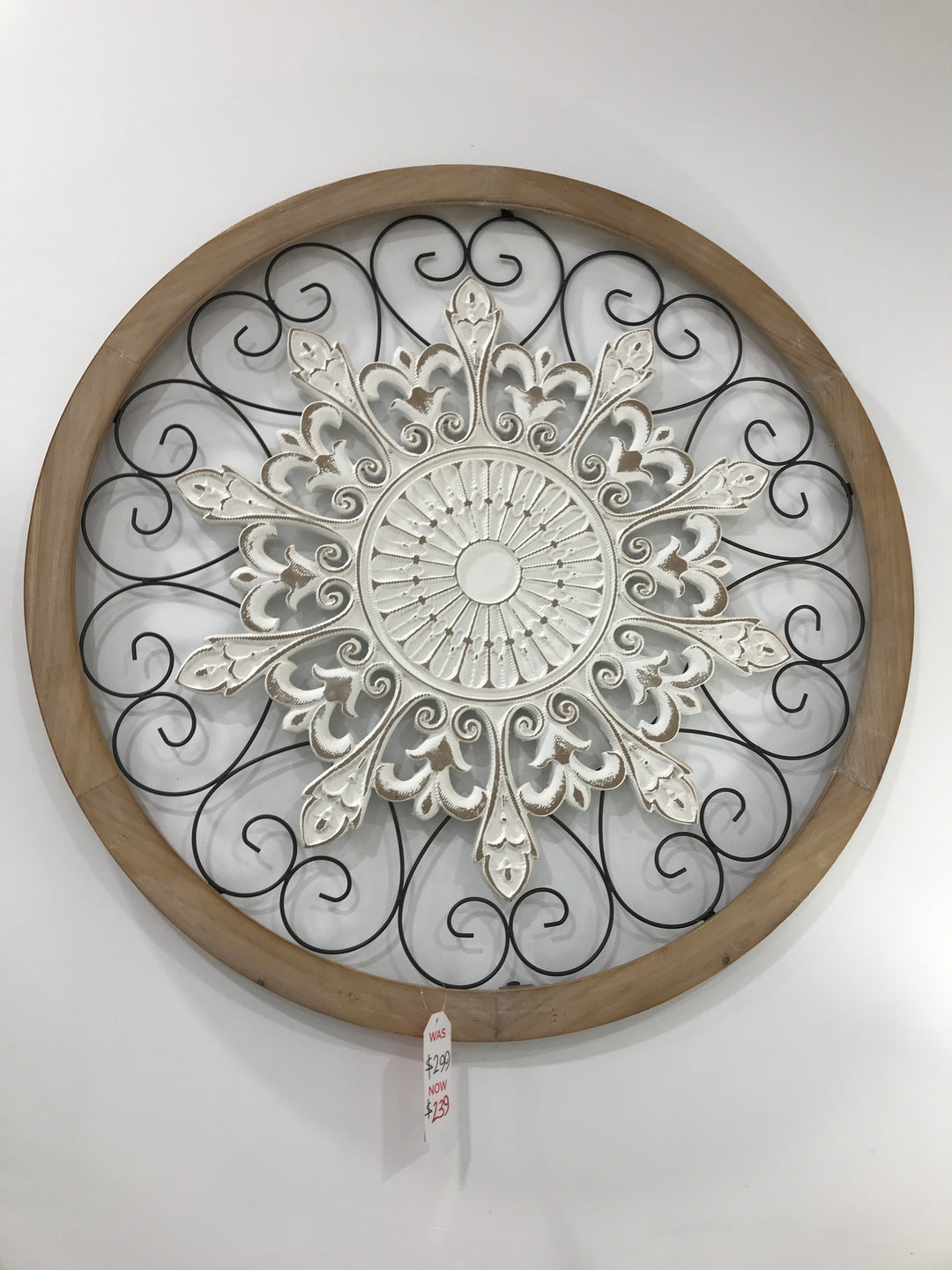 Fleur Circolo Wood Wallart