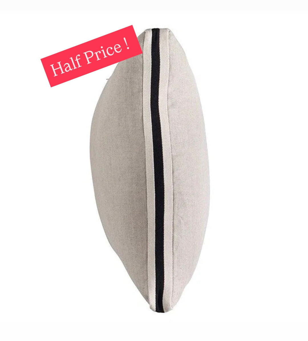Linen Kensington Edge Cushion