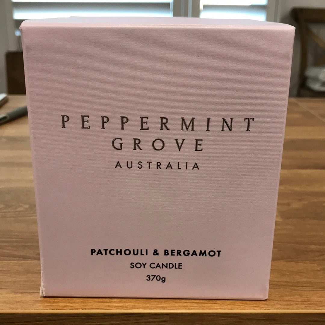 Patchouli & Bergamot 370g Candle