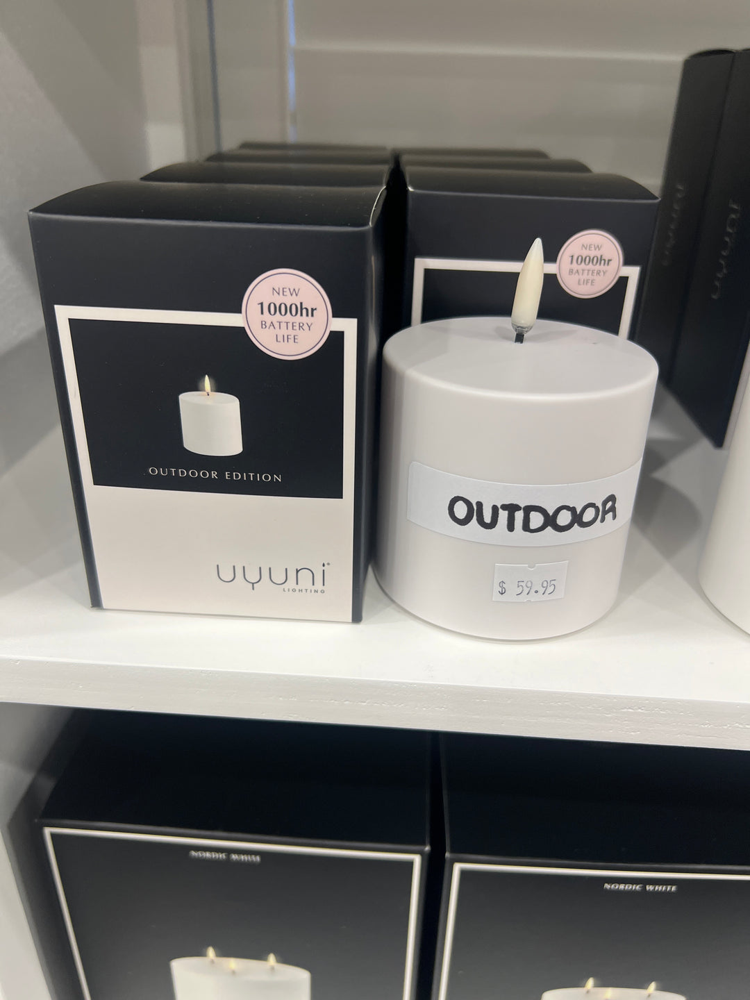 Uyuni Outdoor Pillar 7.8 x 7.8cm