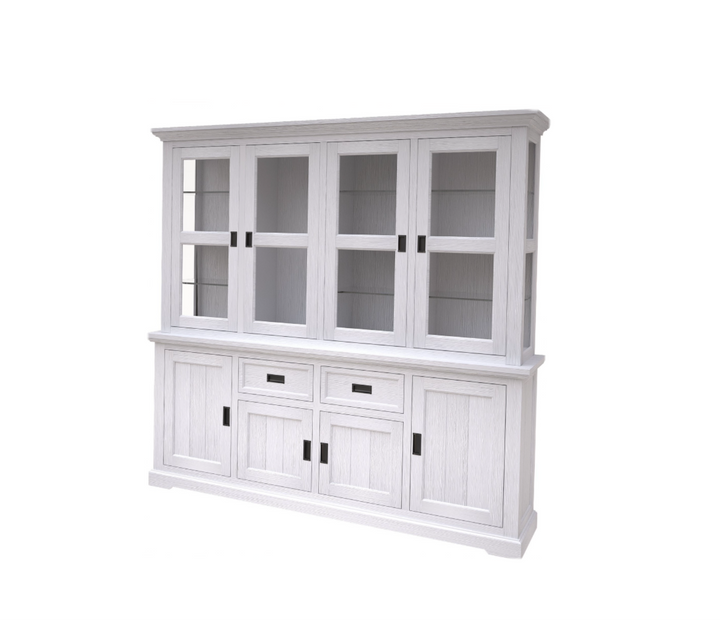 South Beach Glass Door Cabinet