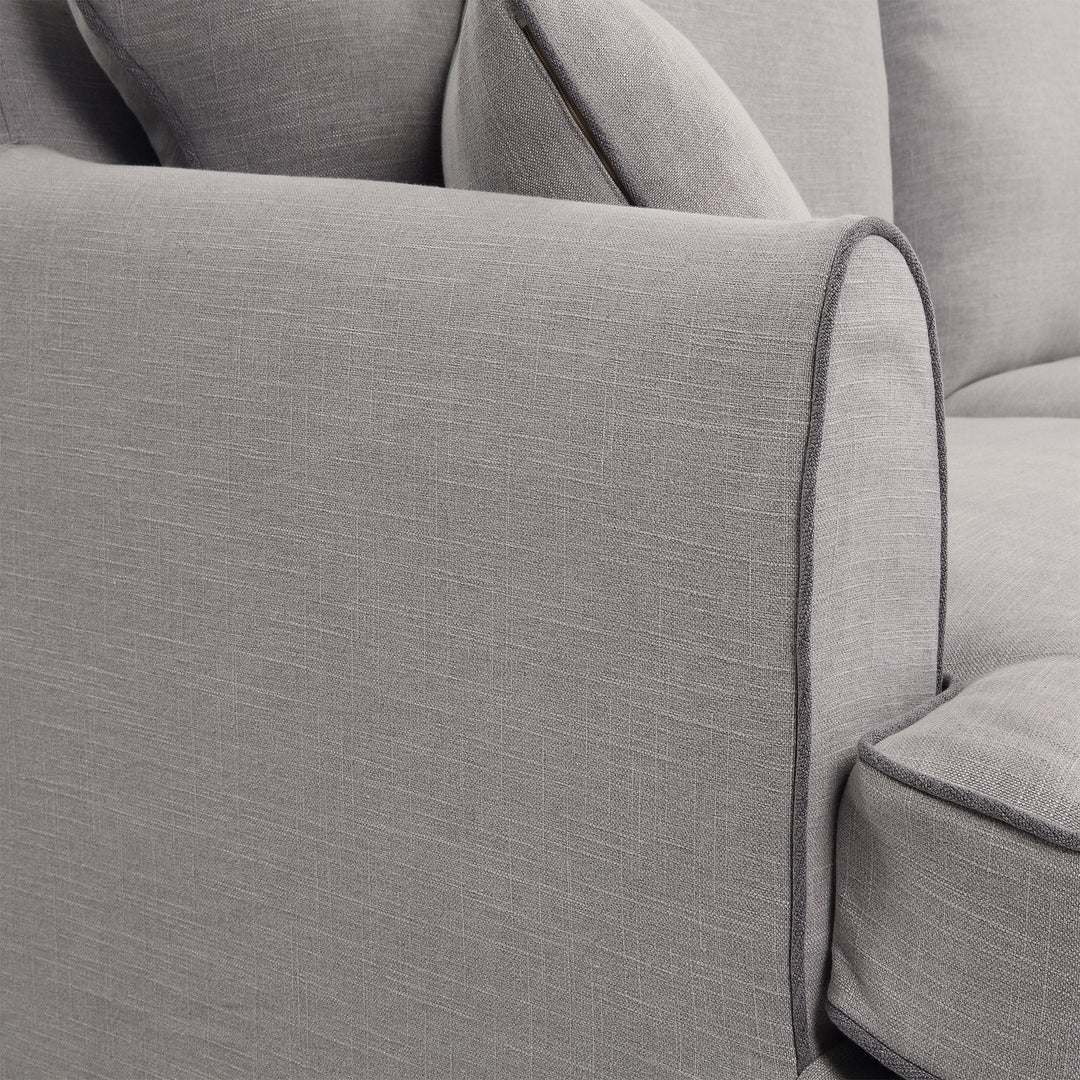 Hampton  2.5 Seater Sofa Pebble Grey