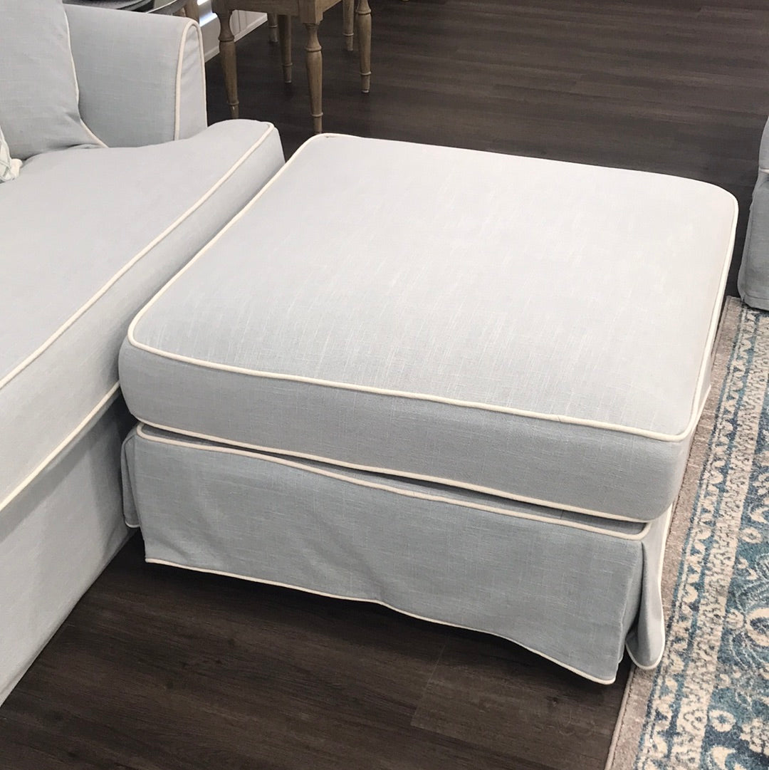 Ottoman Duck Egg Square