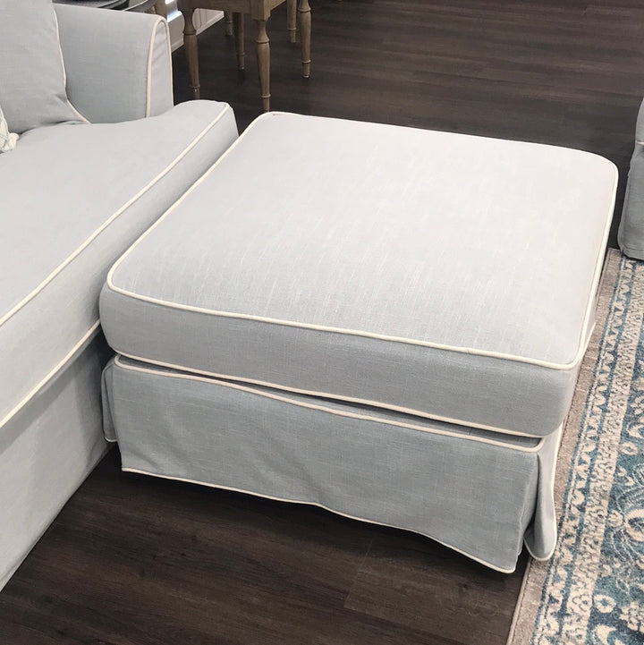 Ottoman Duck Egg Square