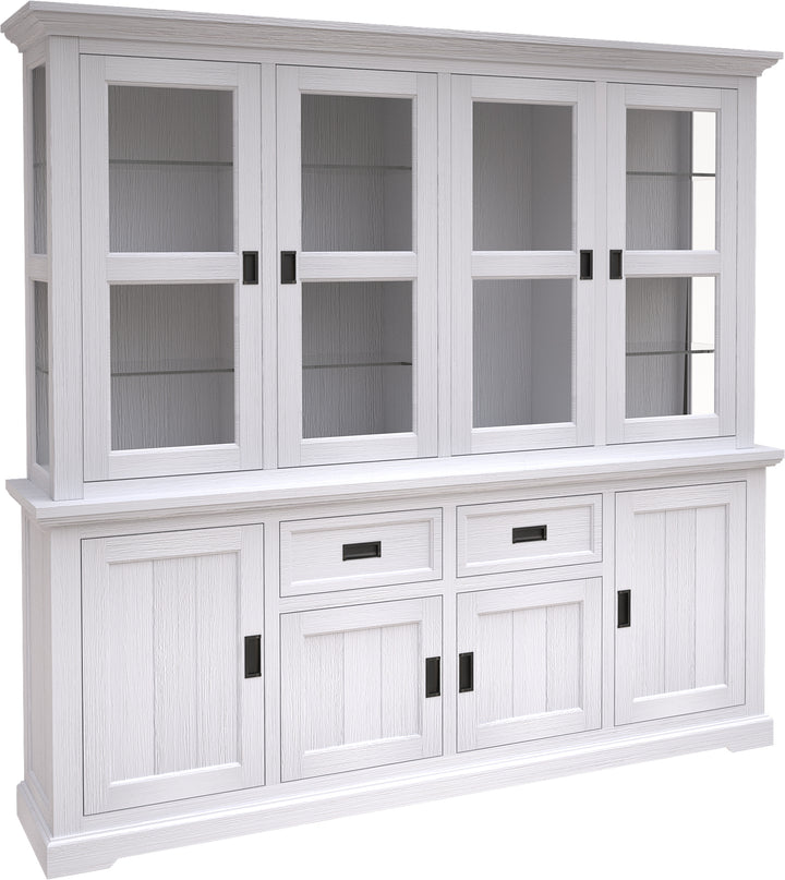 South Beach Glass Door Cabinet