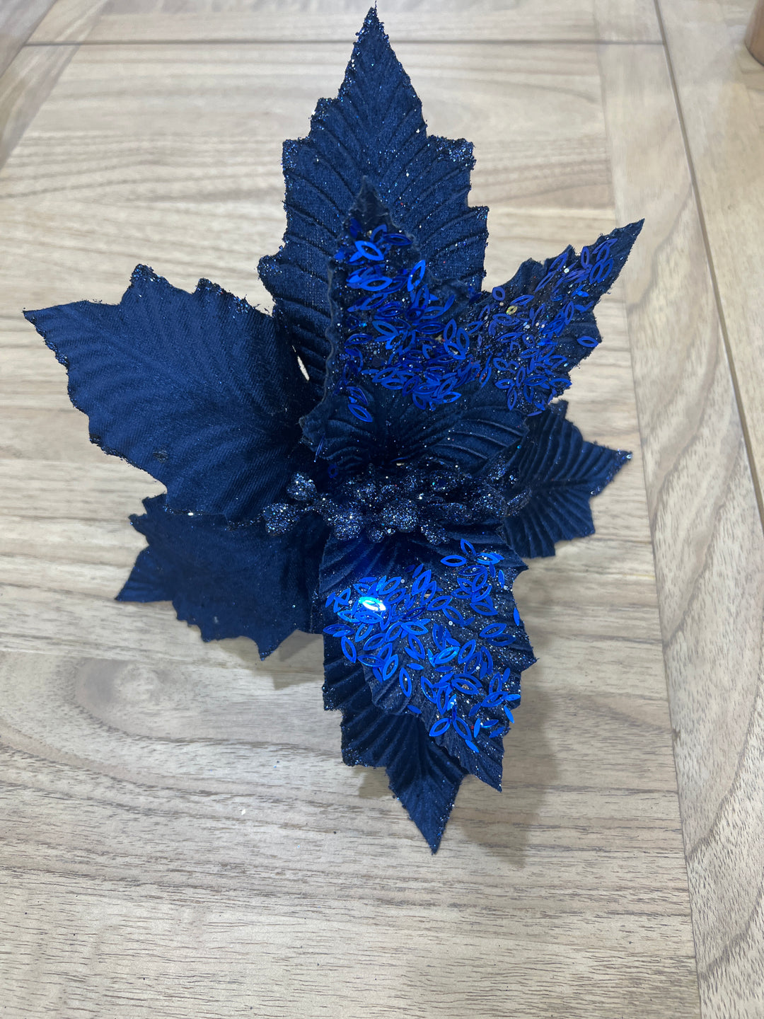Royal Blue Poinsettia
