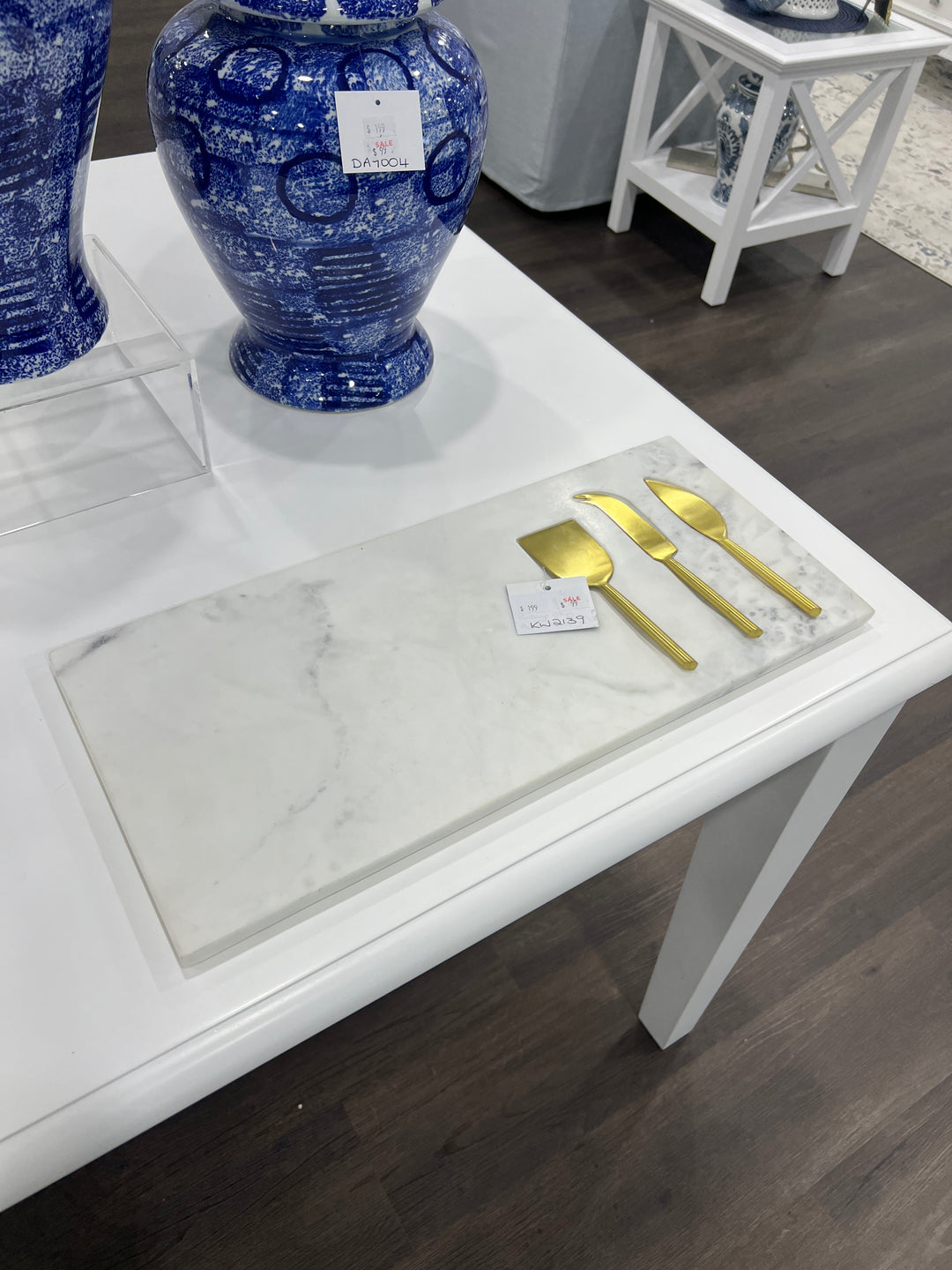 Otis Marble Cheese Board Set Sml