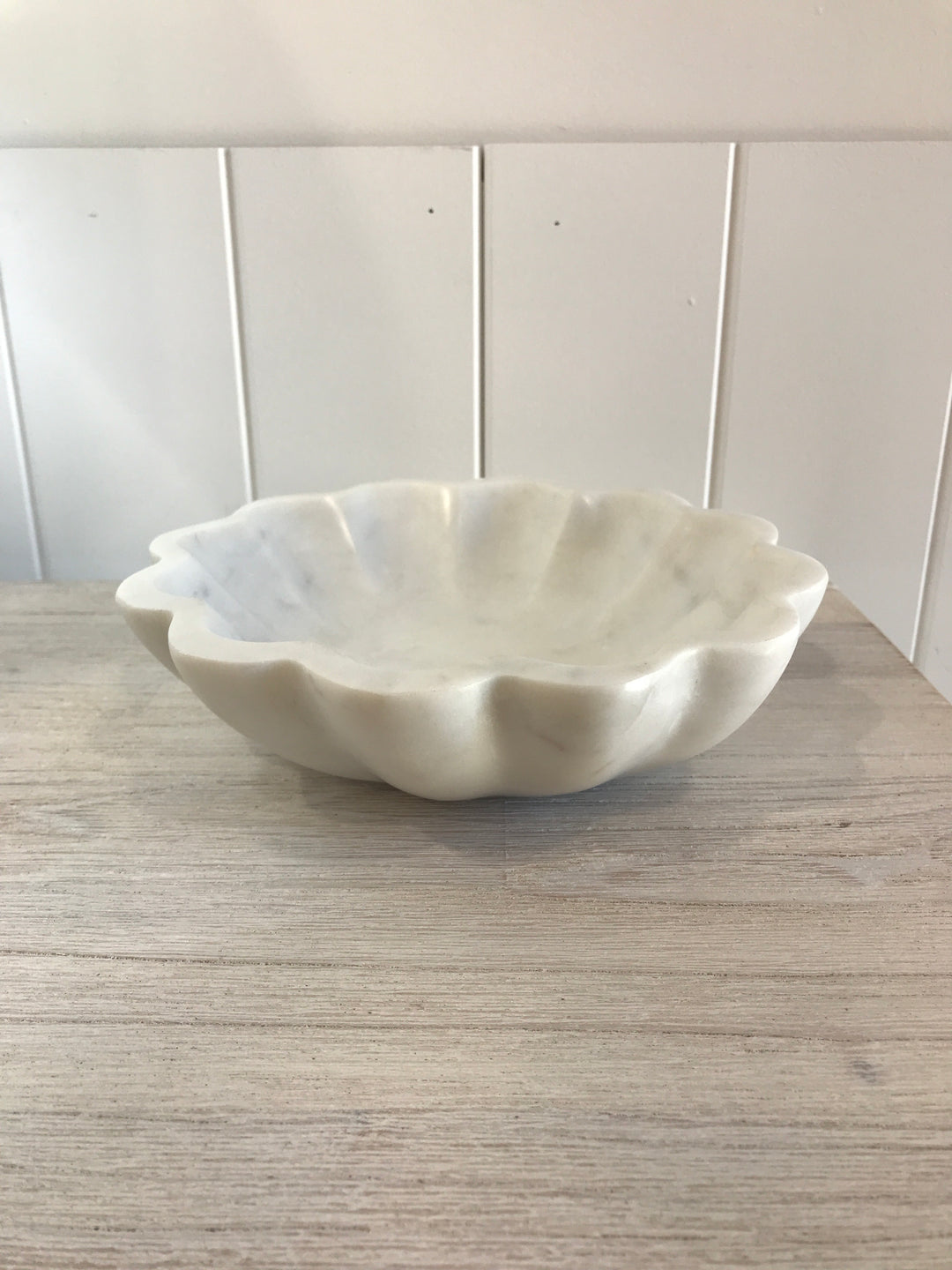 Flor Marble Bowl White