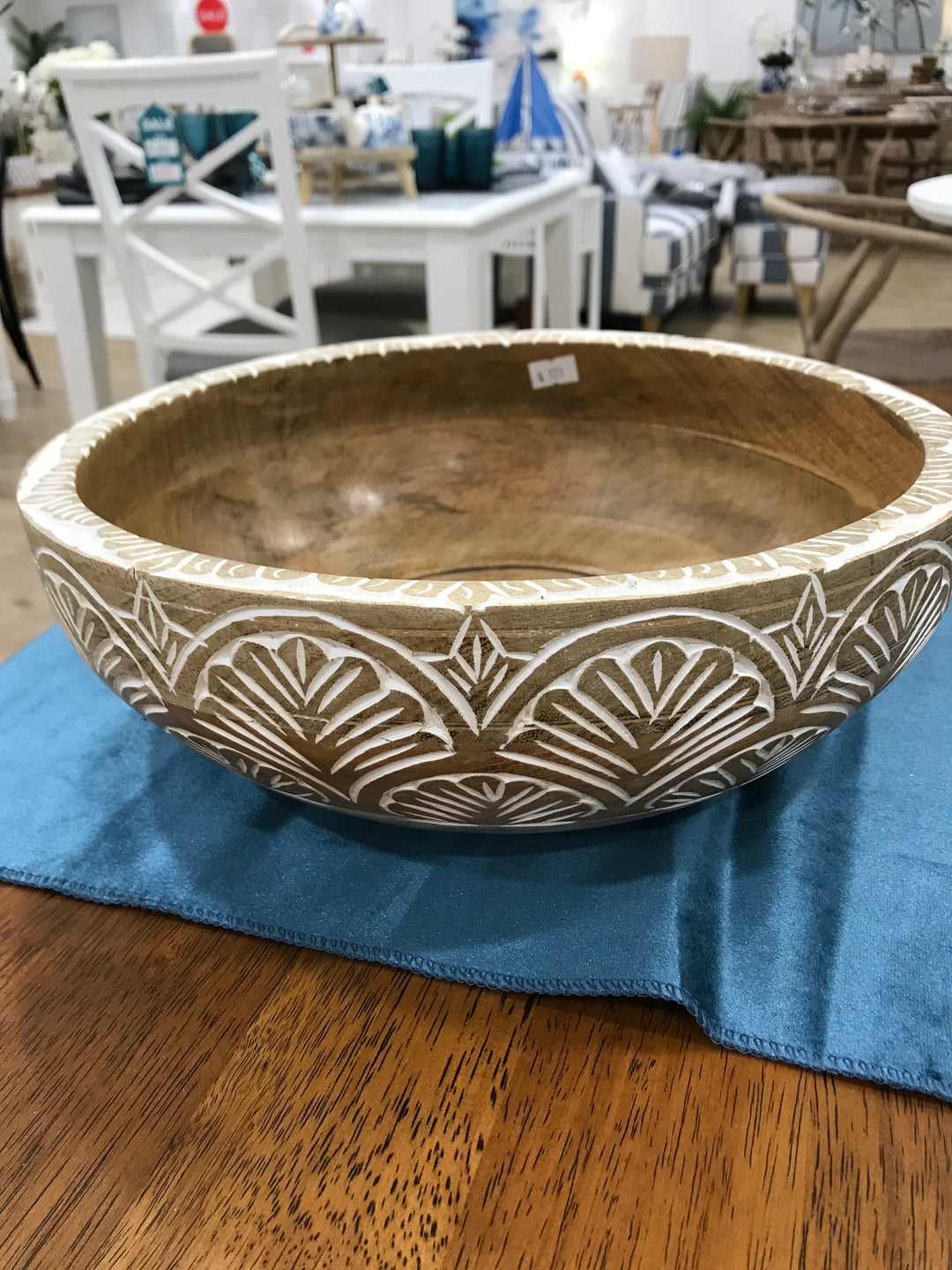 Coastal Wooden bowl