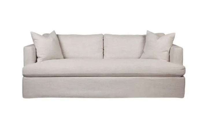 Manhattan 3 Seater Sofa Off White Linen