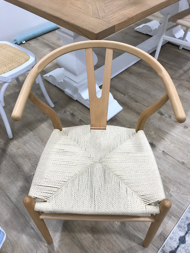 Wishbone Dining Chair Natural
