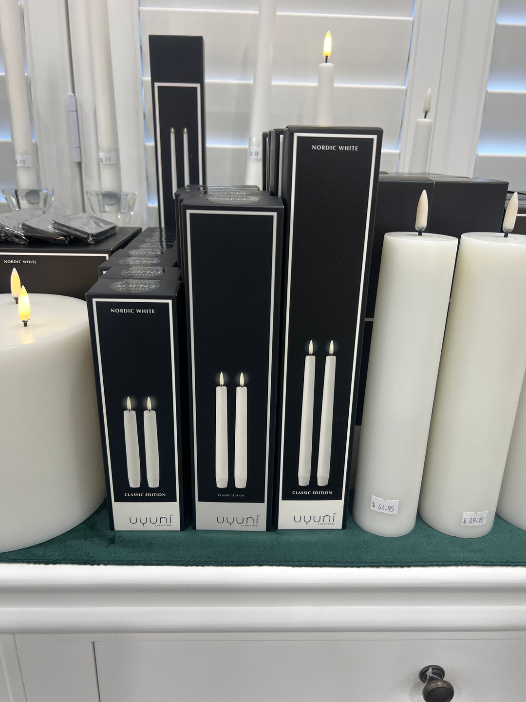 Uyuni Flameless Candle 2.3 x 35cm 2pk