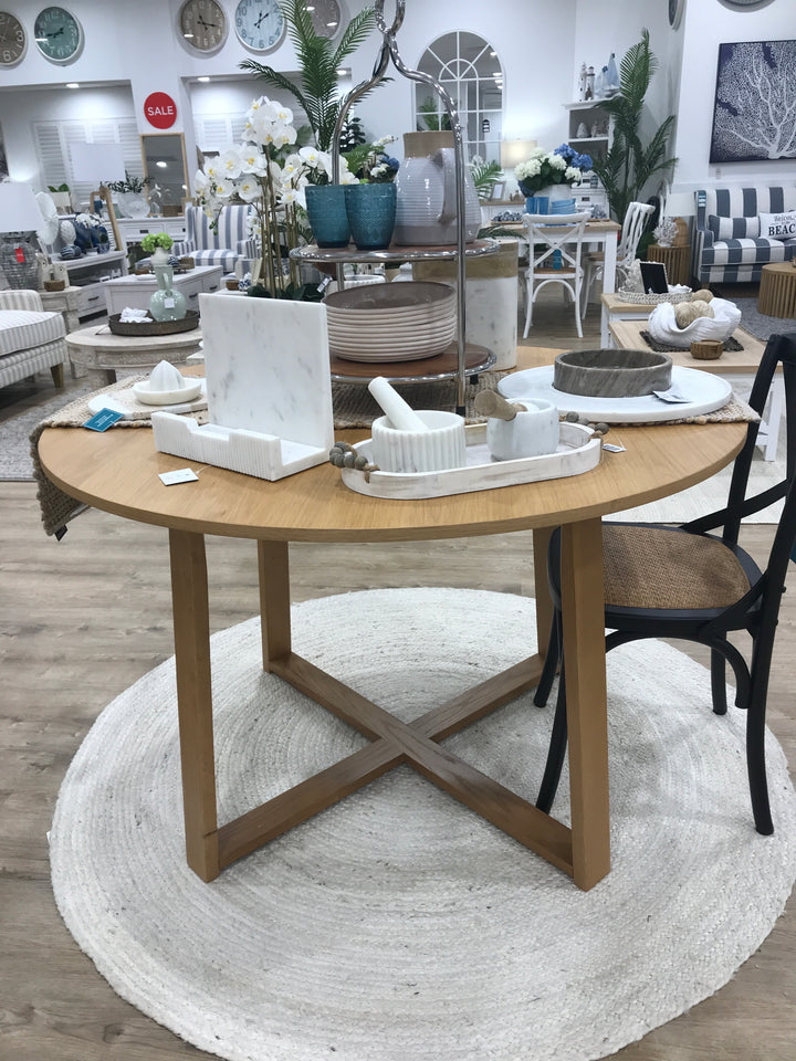 Oslo Round Dining Table - 120cm Diameter