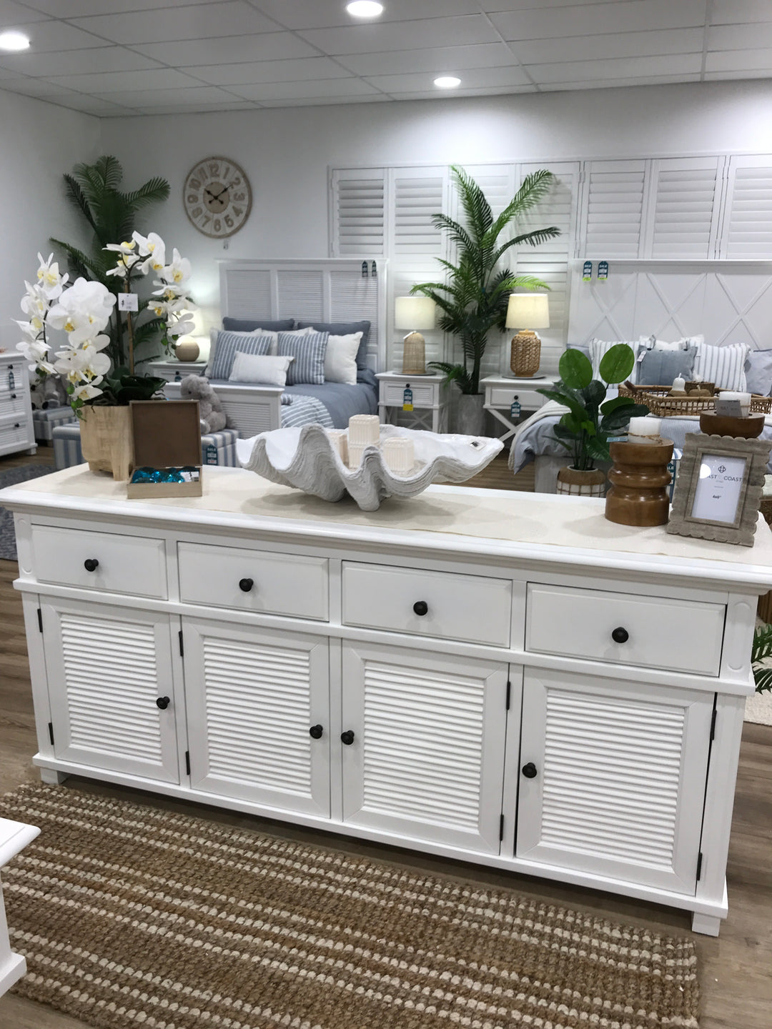 West Beach 4 Door Buffet FLOORSTOCK