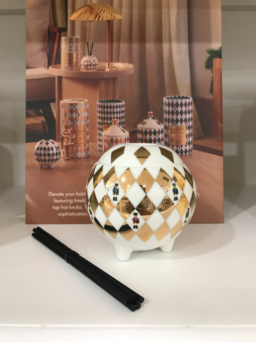 Ceramic Mini Diffuser 100mL Lemon Myrtle & Pine