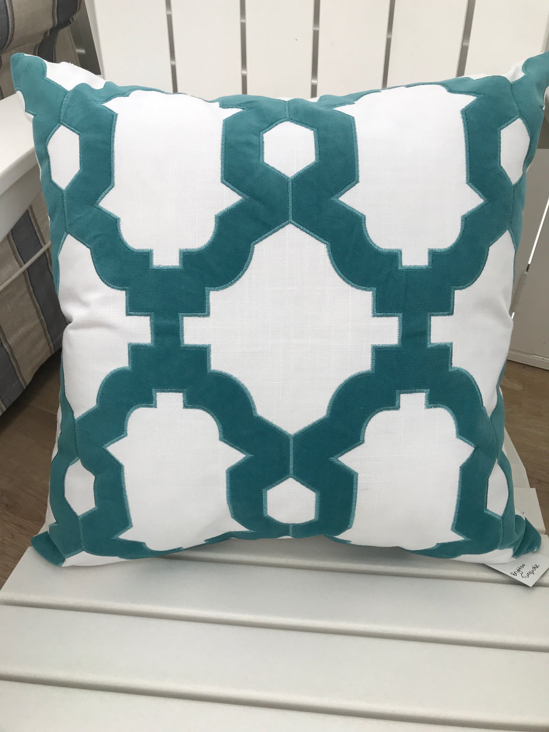 Brighton Turquoise Cushion