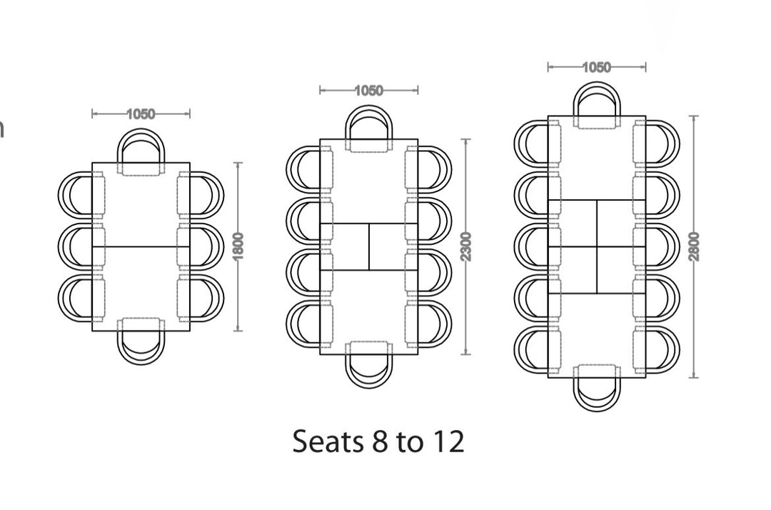 Stamford Oak Extendable Dining Table 180cm to 280cm