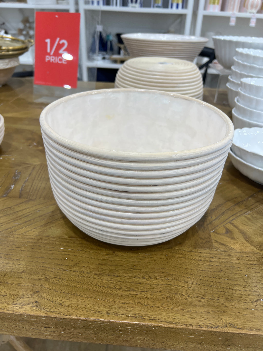 Joop White Capiz High Bowl