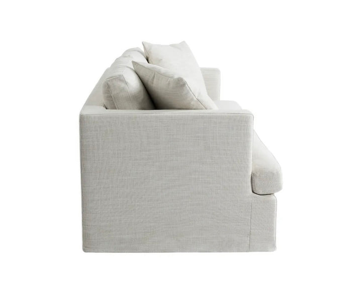 Manhattan 2 Seater Sofa Off White Linen