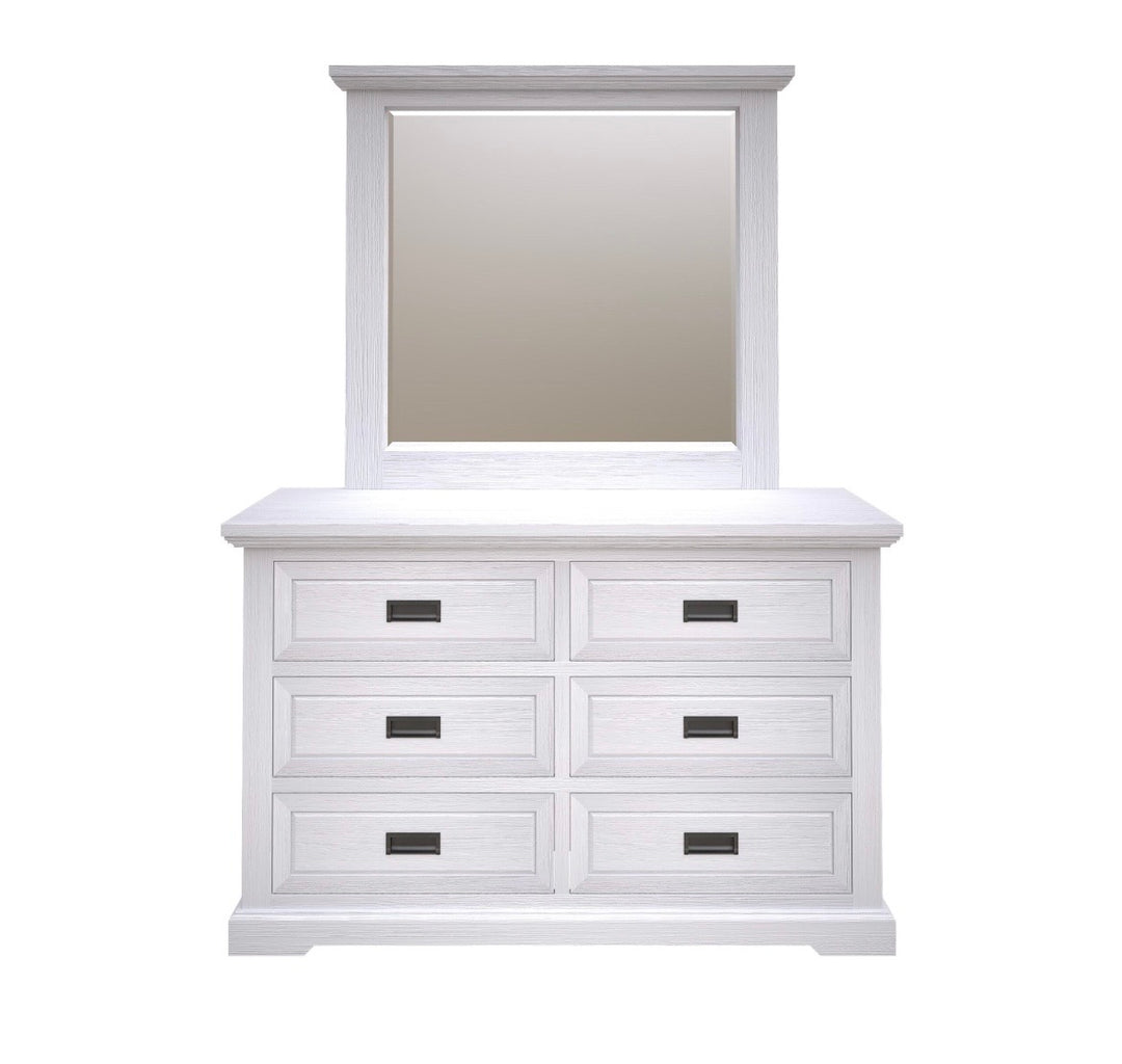 South Beach Dresser with Mirror