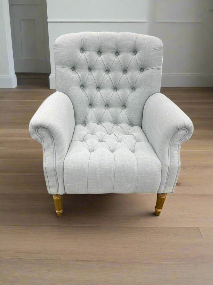 Sofia Duck Egg Armchair