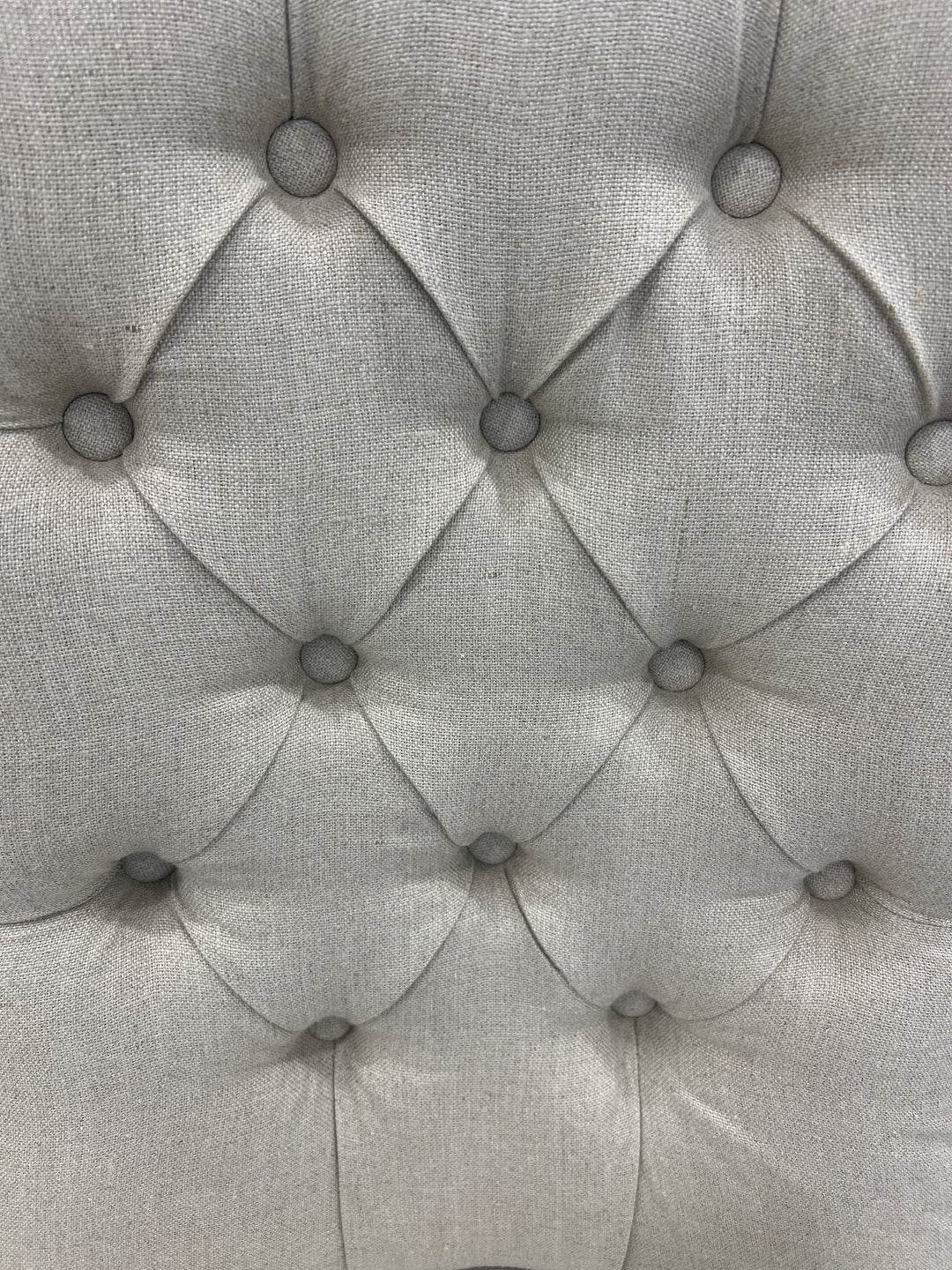 Hampton Beige Buttoned Bedhead Queen