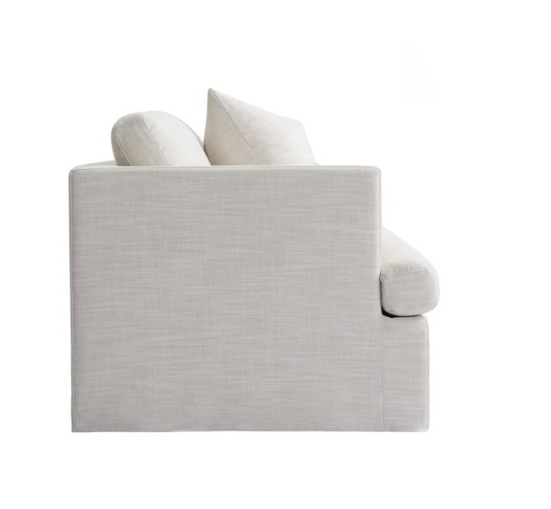 Manhattan 3 Seater Sofa Off White Linen
