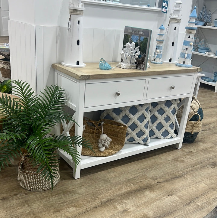 Laguna 2 drawer Console