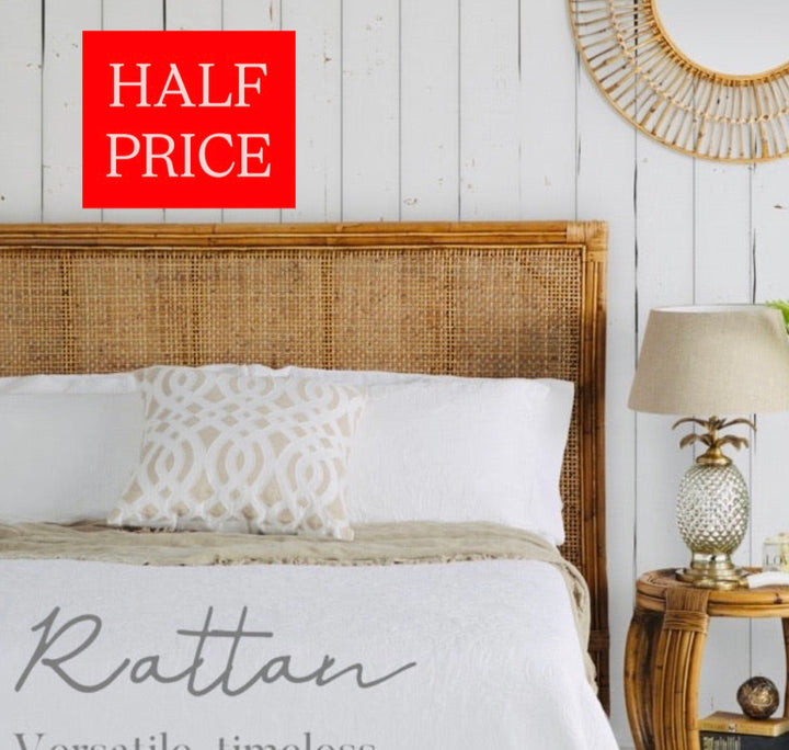 Cayman Rattan King Bedhead