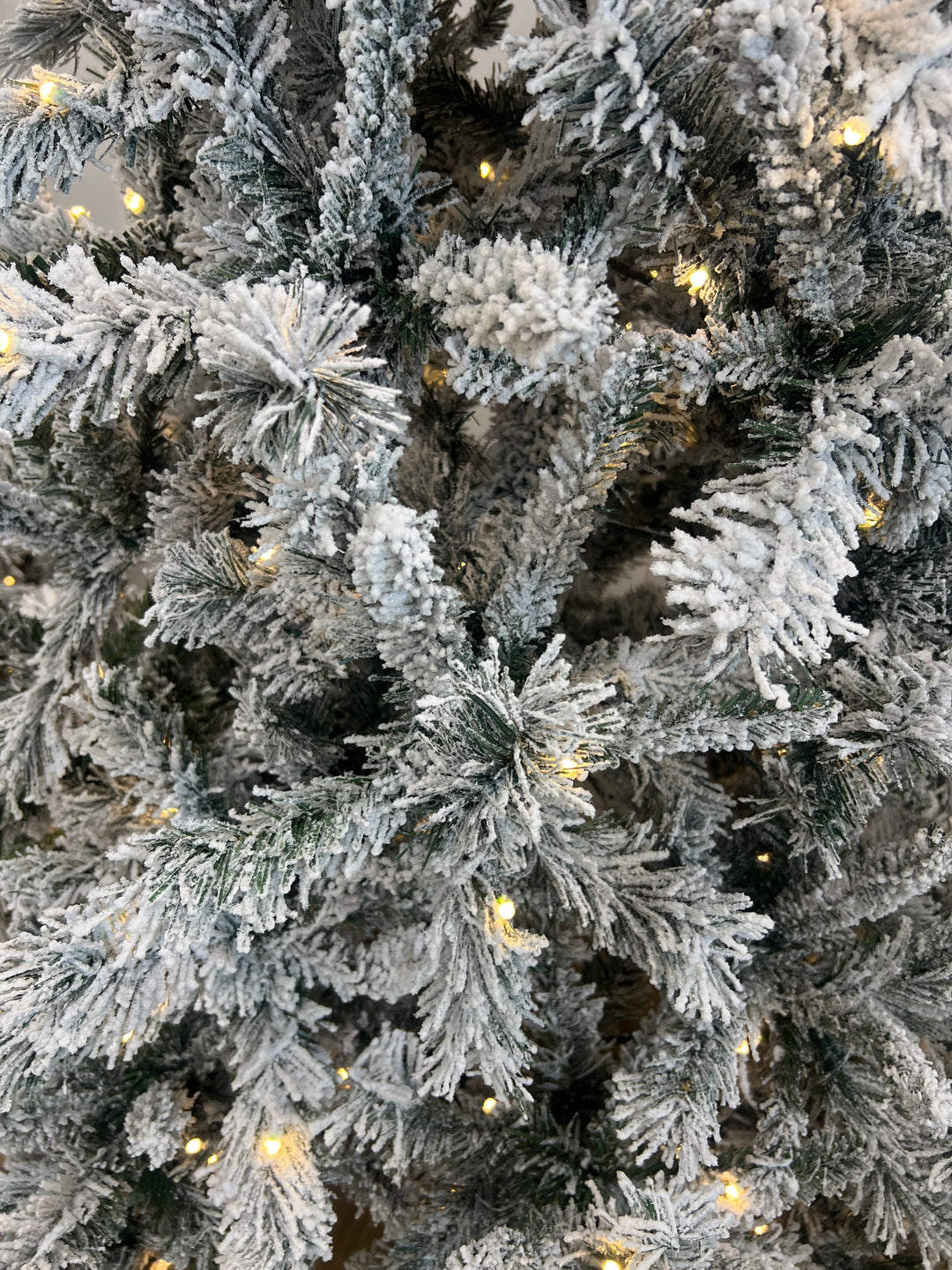 Thredbo Flocked 180cm Christmas Tree 260 LED lights