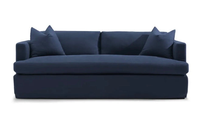 Manhattan 3 Seater Sofa Navy  Linen